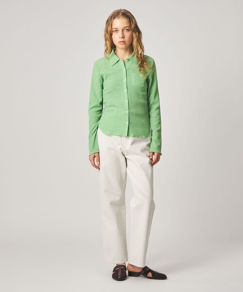 UNITED ARROWS・Steven Alanクレープ シャツ カーディガン STEVEN ALAN（スティーブンアラン） カーディガン 「Steven Alan