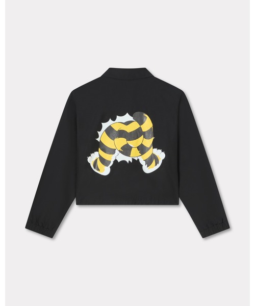 ブルゾン アウター 'KENZO Wild Tiger' クロップド コーチ ジャケット レディースの画像