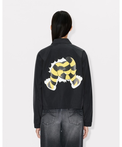 ブルゾン アウター 'KENZO Wild Tiger' クロップド コーチ ジャケット レディースの画像