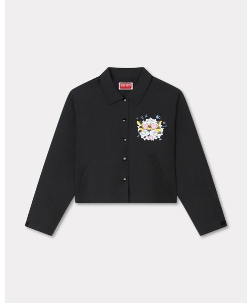 ブルゾン アウター 'KENZO Wild Tiger' クロップド コーチ ジャケット レディースの画像