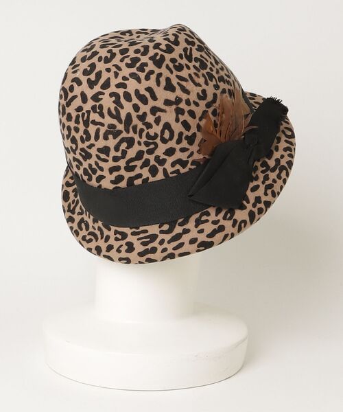 「grace hats」 ハット - ブラウン レディース_画像2