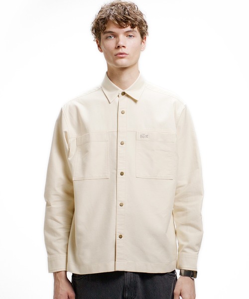 ラコステシャツとコムサのジャケット LACOSTE（ラコステ） シャツ コードレーンシャツジャケット メンズ