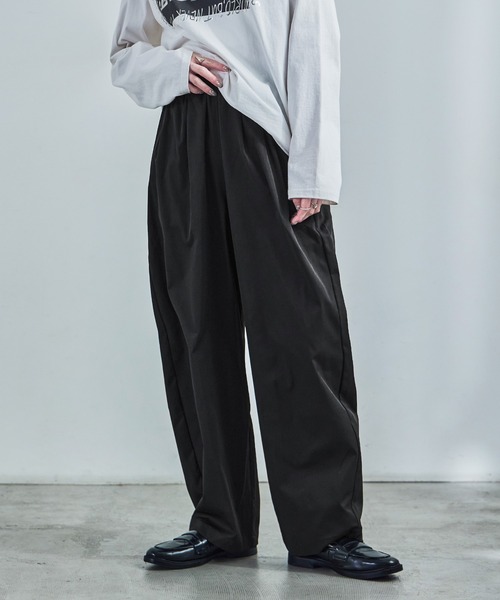 Fashion Letter（ファッションレター） ワイドパンツ パンツ タック