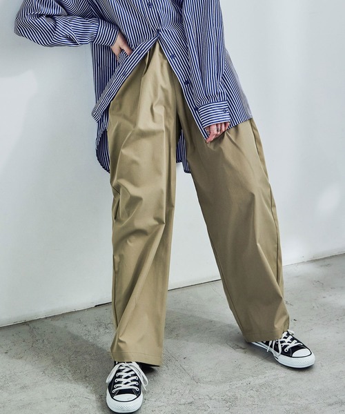 Fashion Letter（ファッションレター） ワイドパンツ パンツ タック