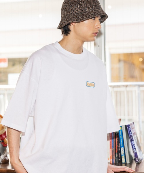 niko and…（ニコアンド） tシャツ USACOTTONプリントT メンズ