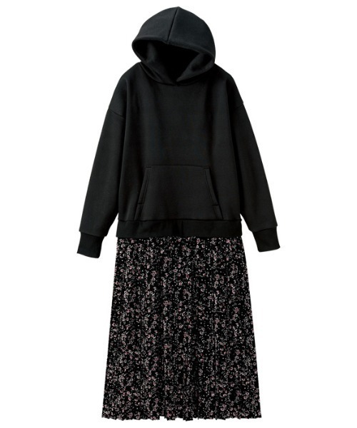 「GeeRA」 ドッキングワンピース LARGE モカ レディース_画像6