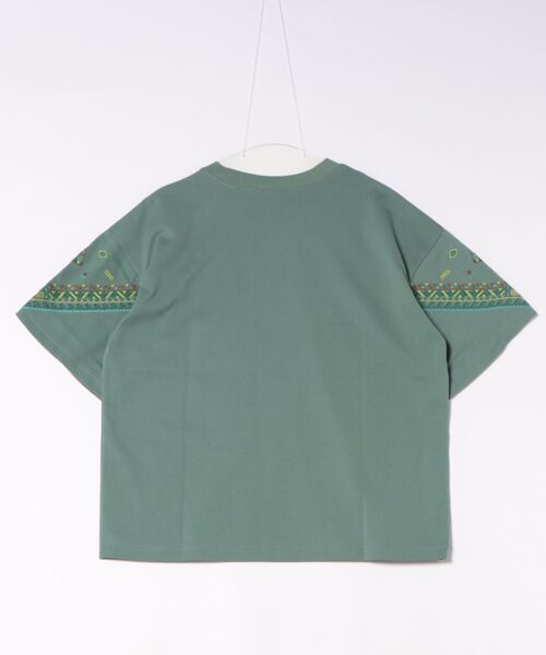 斎藤さんだぞ！専用 チチカカ 刺繍半袖シャツ【WEB限定】 チチカカ（TITICACA） tシャツ 半袖 バンダナスリーブ刺繍Tシャツ