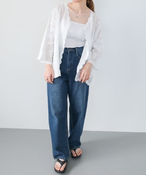 ブラウス シャツ シアーレースブラウス レディース : ZOZOTOWN Yahoo 