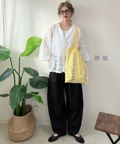 ブラウス シャツ シアーレースブラウス レディース : ZOZOTOWN Yahoo