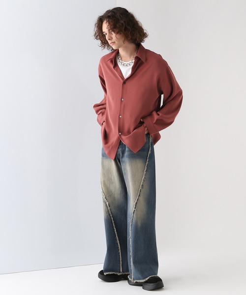 「HARE」 デニムパンツ MEDIUM ブルー系その他 メンズの画像