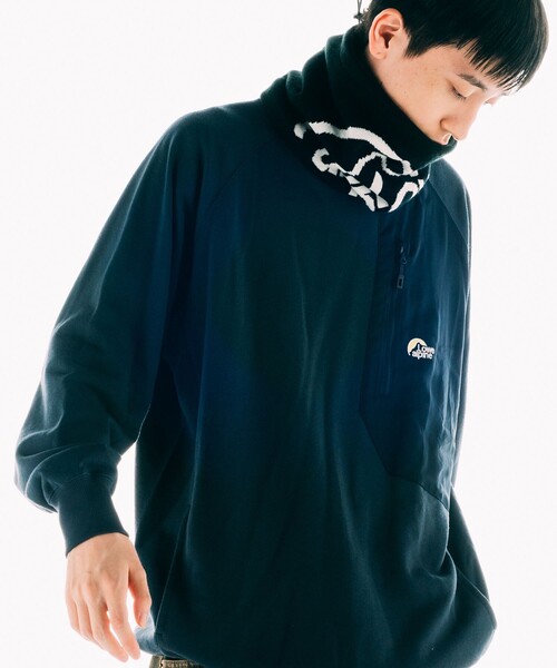 「Lowe alpine」 スウェットカットソー MEDIUM グレー メンズ_画像2