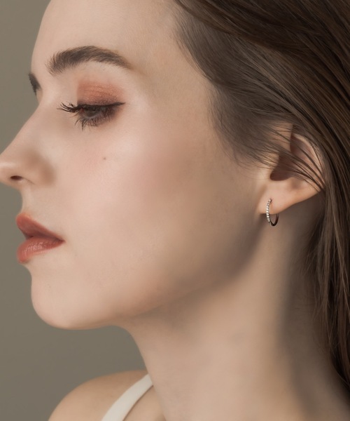 「muku」 ピアス(両耳用) 10 シルバー レディース_画像8