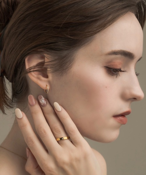 「muku」 ピアス(両耳用) 10 シルバー レディース_画像9