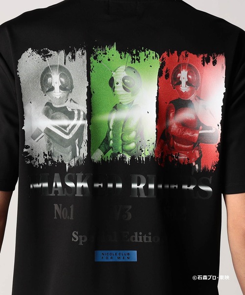 NICOLE CLUB FOR MEN（ニコルクラブフォーメン） tシャツ 「仮面