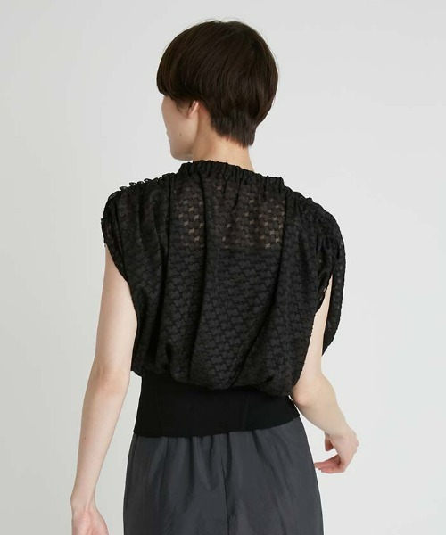 「FRAY I.D」 半袖ブラウス ONE SIZE ホワイト レディース_画像9