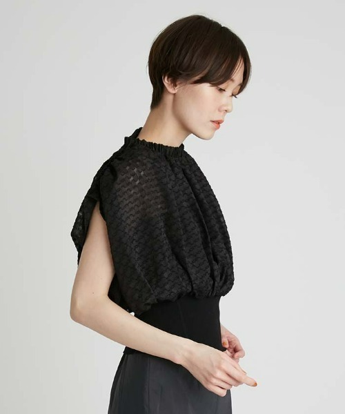 「FRAY I.D」 半袖ブラウス ONE SIZE ホワイト レディース_画像10