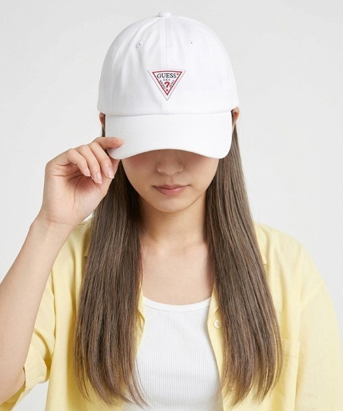 GUESS（ゲス） キャップ 帽子 ロゴ ベースボールキャップ レディース