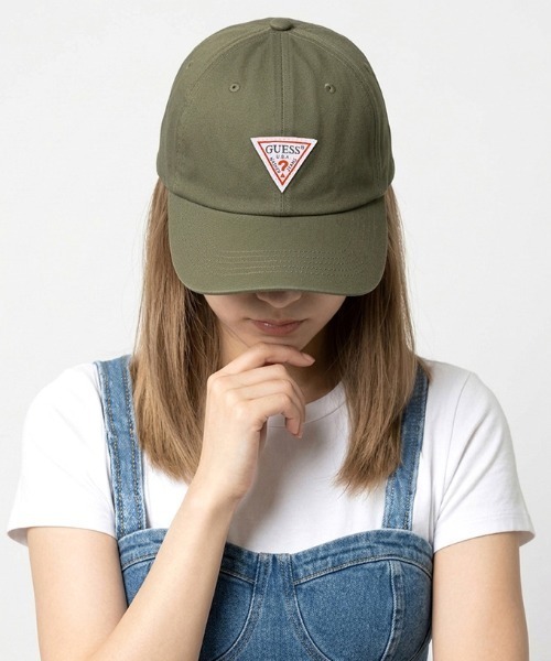 GUESS（ゲス） キャップ 帽子 ロゴ ベースボールキャップ レディース