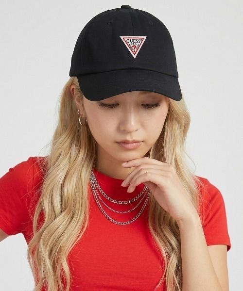 GUESS（ゲス） キャップ 帽子 レディース ロゴ ベースボールキャップ