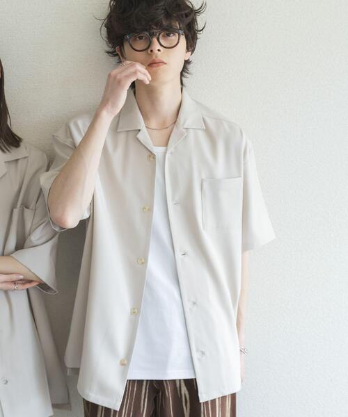 SENSE OF PLACE by URBAN RESEARCH シャツ 「速乾」ドライタッチ