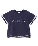 tシャツ 「接触冷感」マリン刺しゅう袖ライン半...の詳細画像5