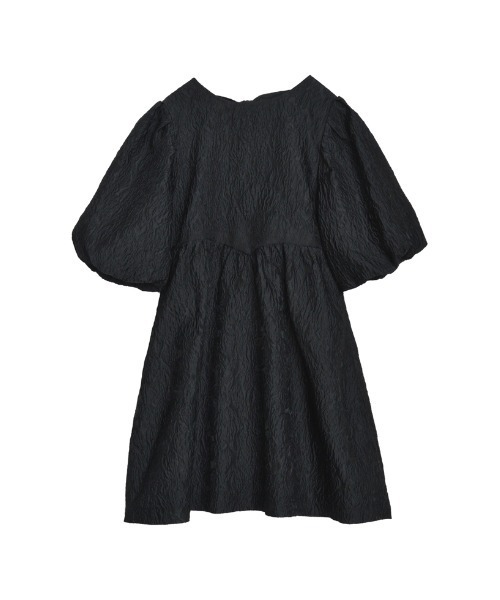 「MEISM」 半袖ワンピース MEDIUM ブラック レディース_画像7