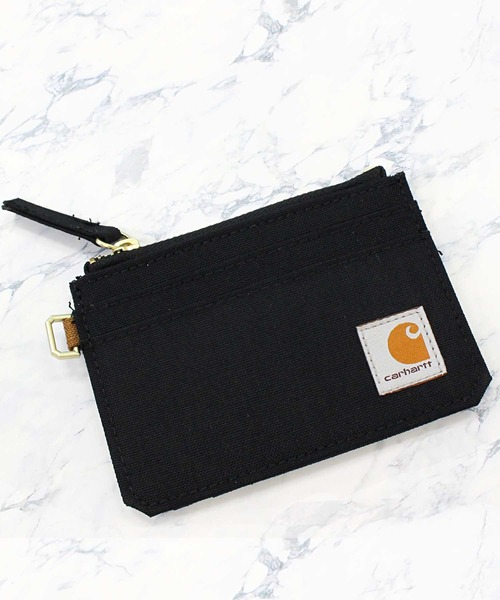 【最終価格】【新品】【レア】Carhartt ウォレットチェーン付き 皮財布 黒 Carhartt（カーハート） ミニ 財布 メンズ レディース : ZOZOTOWN