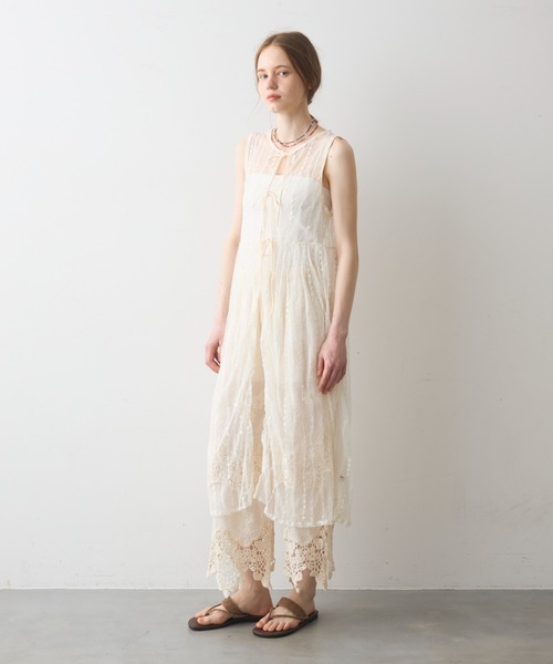 tulle sheer one-piece チュールシアーワンピース Crisp（クリスプ） ワンピース sheer tulle onepiece / シアーチュール