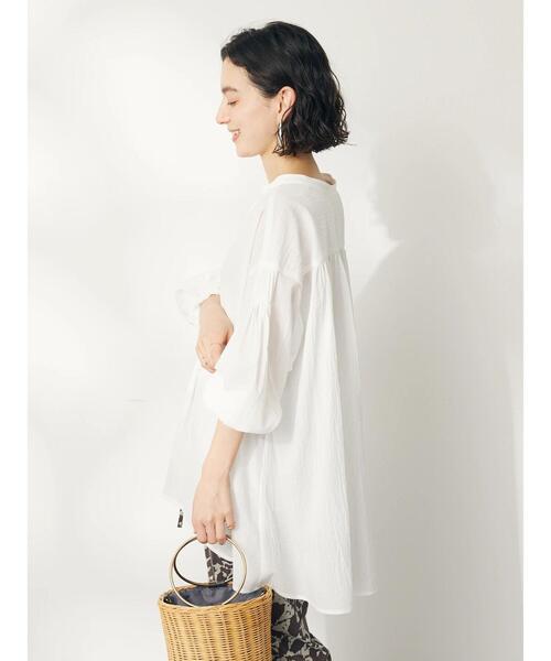 「CRAFT STANDARD BOUTIQUE」 長袖ブラウス FREE ブラック レディース_画像3