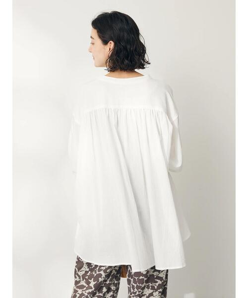 「CRAFT STANDARD BOUTIQUE」 長袖ブラウス FREE ブラック レディース_画像7