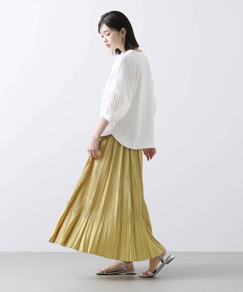 「Gready Brilliant」 半袖カットソー 38 ブラック レディース_画像3