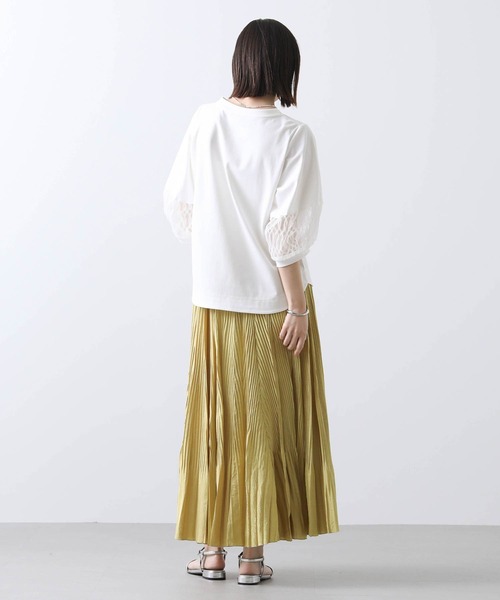 「Gready Brilliant」 半袖カットソー 38 ブラック レディース_画像4