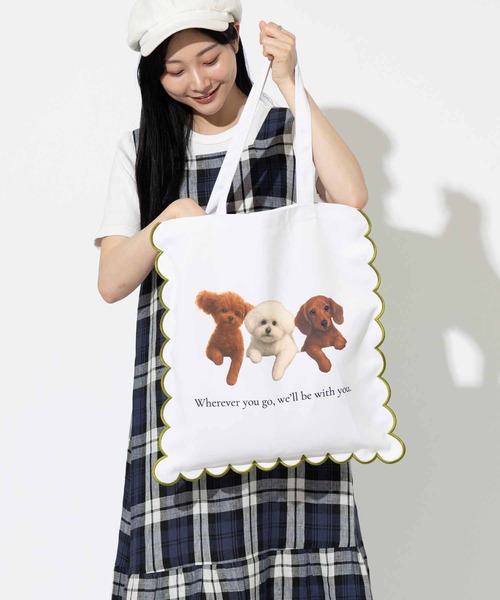 Jubilee（ジュビリー） トートバッグ 大きめ スカラップトートバッグ