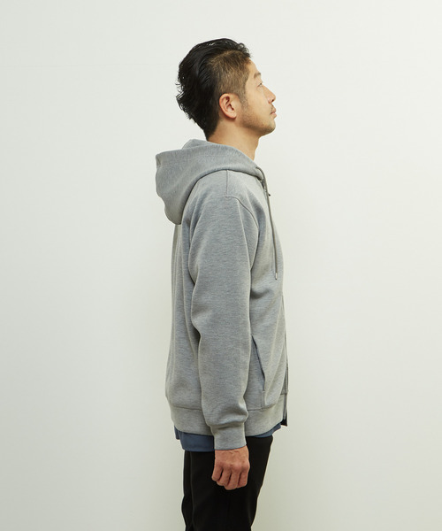 「MEN'S MELROSE」 ジップアップパーカー 3 グレー メンズ_画像5