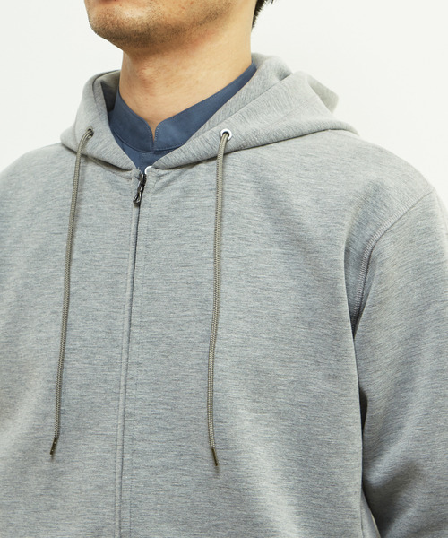 「MEN'S MELROSE」 ジップアップパーカー 3 グレー メンズ_画像6