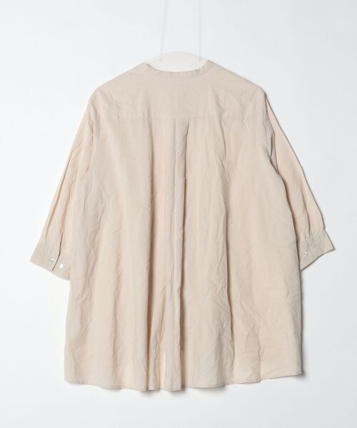「MidiUmi」 7分袖ブラウス - ベージュ レディース_画像2