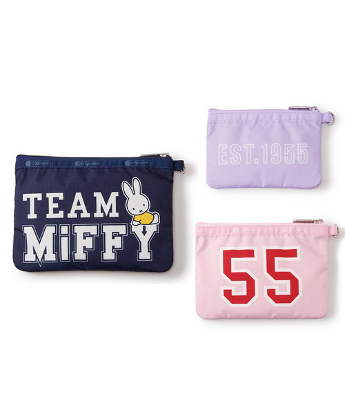 Miffy（ミッフィー） ポーチ 「LeSportsac×Miffy」WRISTLET POUCH SET