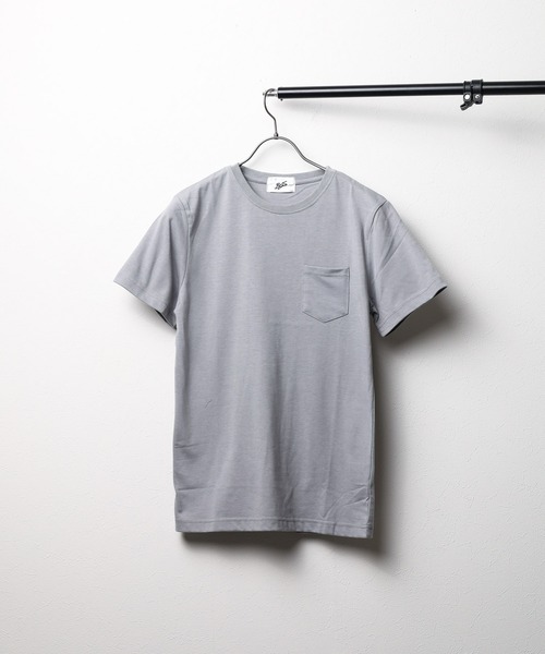NO WAY tシャツ /無地半袖ポケット付きクルーネックTシャツ