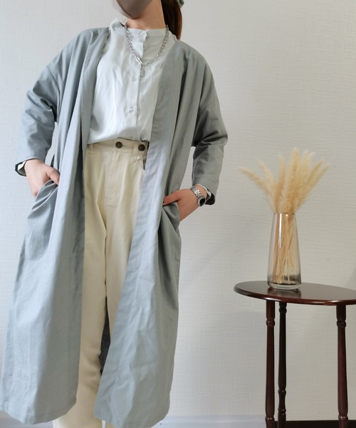 iku5o♡eimyアルパカロングカーディガン アルパカループロングカーディガン(コート)｜MACKINTOSH LONDON