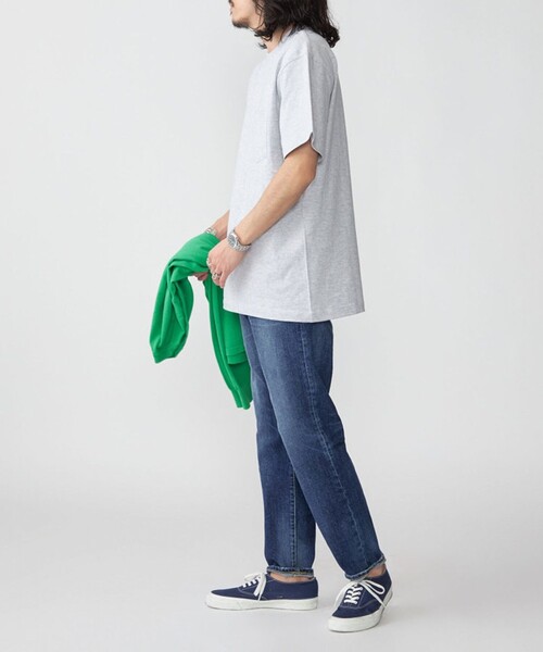 tシャツ 「26SS新色追加!!累計販売数19万枚突破!!」「WEB限定」SHIPS: マイクロ SHIPSロゴ ポケット Tシャツ メンズ レディース | SHIPS | 34