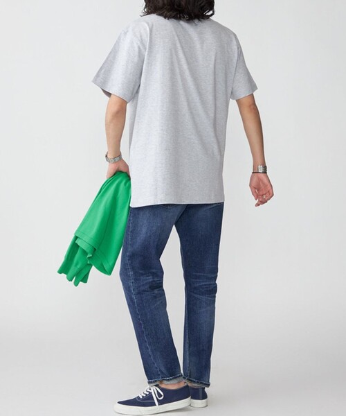 tシャツ 「26SS新色追加!!累計販売数19万枚突破!!」「WEB限定」SHIPS: マイクロ SHIPSロゴ ポケット Tシャツ メンズ レディース | SHIPS | 35