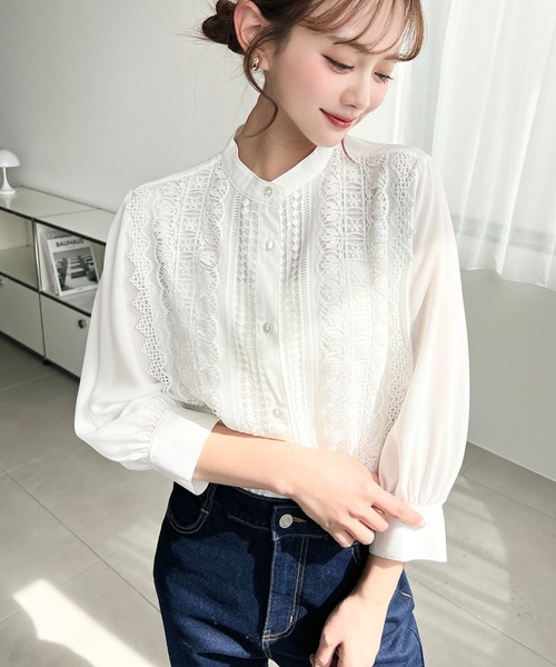 ◆幻◆ 希少美品　定価3.4万円 ADORE ジョーゼットブラウス VERY ◇幻◇希少美品 定価3.2万円 ADORE ライトジョーゼットブラウス VERY