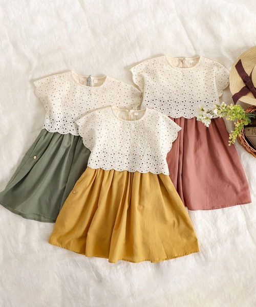 ワンピース Web限定 レース切替スカラップワンピース Zozotown Paypayモール店 通販 Paypayモール