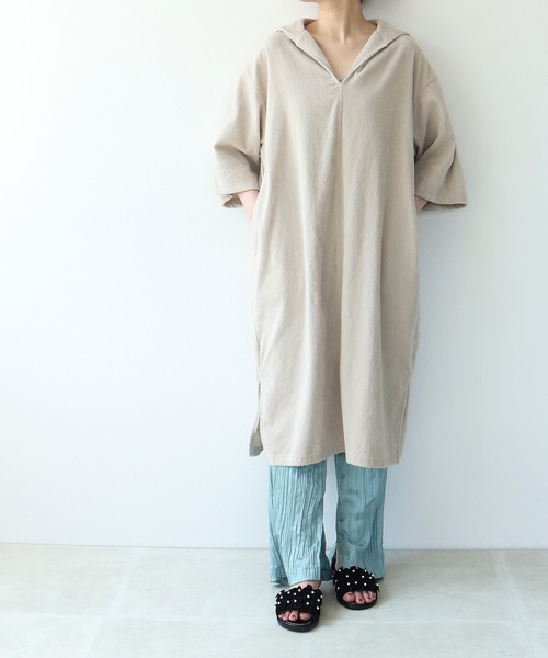 DRESSLAVE ワンピース THING FABRICS / sallor collar dress