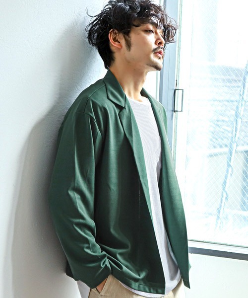 theory luxe 美品 ストレッチコットンテーラードジャケット カーキ M THEORY CASUAL GUIDE VOL.3 | MEN（メンズ）｜Theory 公式通販サイト