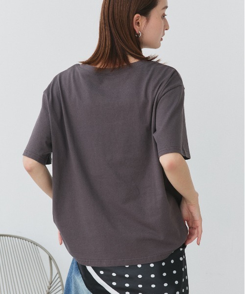 tシャツ ロゴプリント オーバーサイズ Tシャツ レディース | ad thie | 13