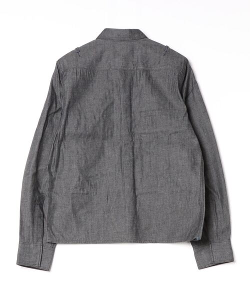 G-STAR RAW シャツ CROPPED REGULAR SHIRT/ライトウェイトデニム