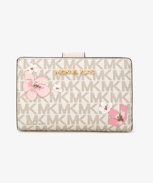 MICHAEL KORS 財布 JET SET TRAVEL ビルフォールド ジップ