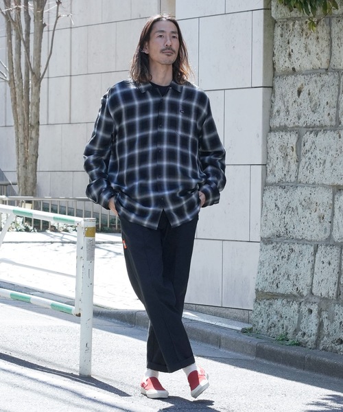【RVCA】BROTHERS FLANNE ロングスリーブシャツ★３カラー人気 RVCA】BROTHERS FLANNE ロングスリーブシャツ☆3カラー人気