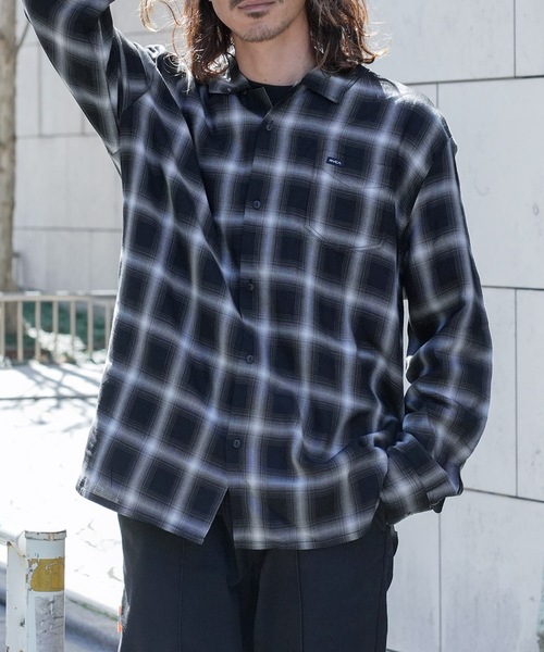 【RVCA】BROTHERS FLANNE ロングスリーブシャツ★３カラー人気 RVCA】BROTHERS FLANNE ロングスリーブシャツ☆3カラー人気